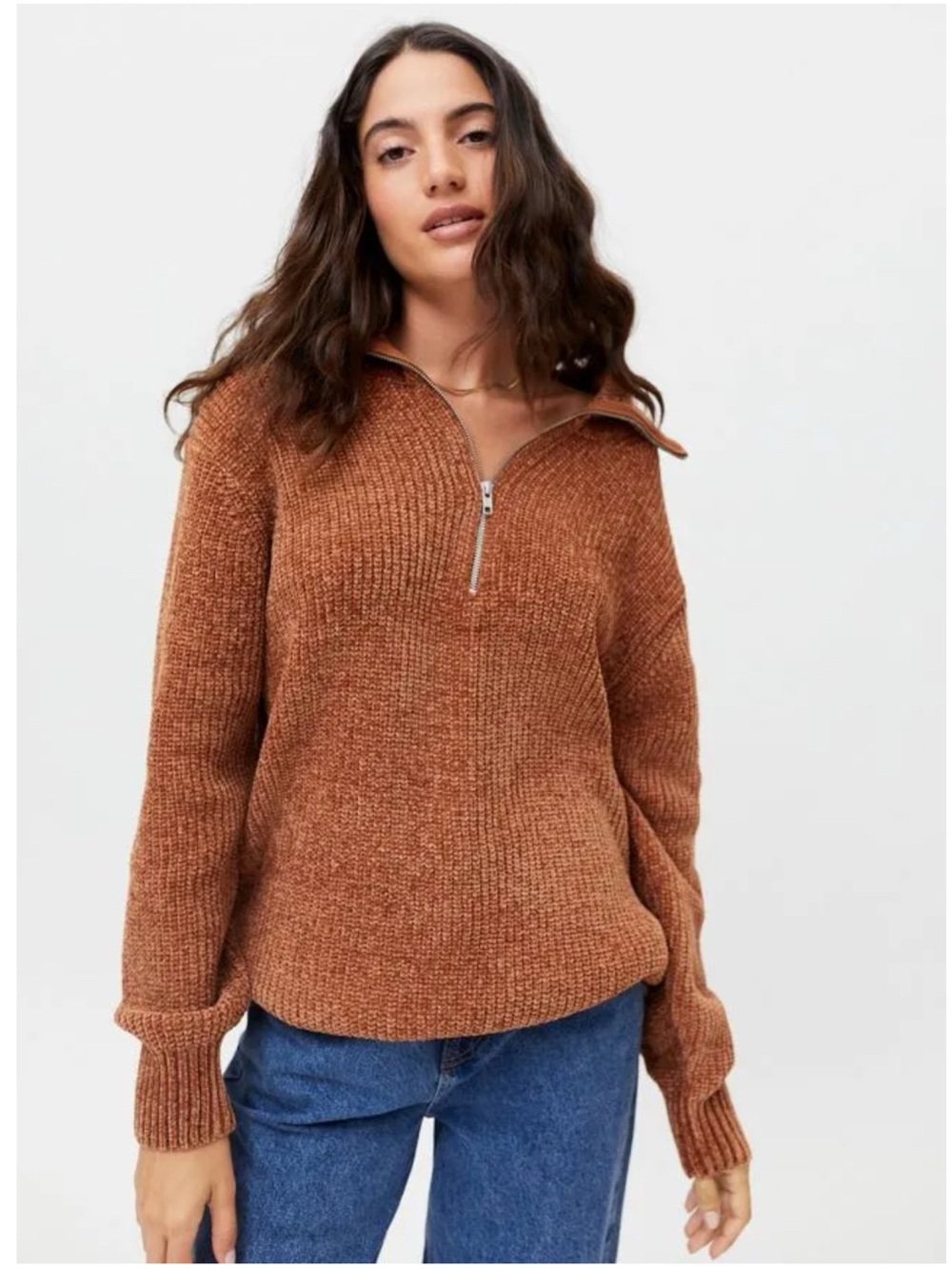 Urban Outfitters Nicco Half-Zip Sweater